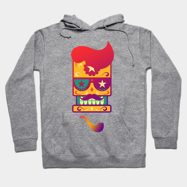 Skull Smoker Hoodie by alimajaz